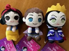 ディズニー 白雪姫 ＆you マスコット ぬいぐるみ 3種セット♡