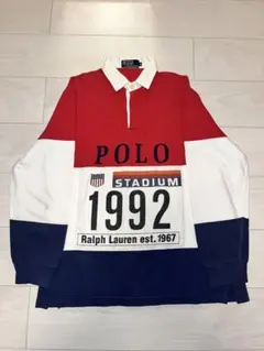 POLO RALPH LAUREN STADIUM 1992 ラガーシャツ