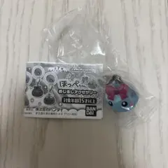 ほっぺちゃん　めじるしアクセサリー　水色