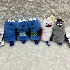 パペットスンスン フィンガーマスコット　全５種コンプリートセット