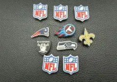신제품 NFL 크록스 지비츠 샌들 액세서리 마커 마운트