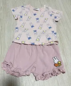 ミッフィー　半袖上下セット　90サイズ