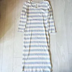 【美品】ROYAL PARTYロイヤルパーティ リブタイトワンピース フリー