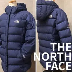 ノースフェイス　サミット　ダウンジャケット　レディースM ネイビー　.357