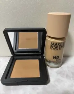 メイクアップフォーエバー HDスキンプレストパウダー ＆ スキンファンデーションのサムネイル