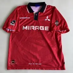 浦和レッズユニフォーム UMBRO MIRAGE ポロシャツ 赤 - メルカリ