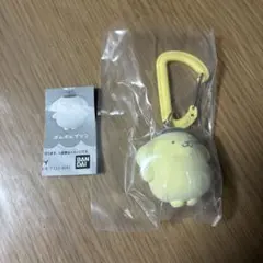 サンリオ　ガチャガチャ　カラフルカラビナマスコットチャーム　ポムポムプリン