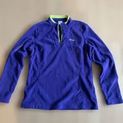 Wilson 紫 ハーフジップ フリーストレーナー