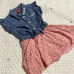 【美品】BABY DOLL ワンピース 女の子 90サイズ