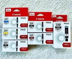 Canon 大容量　330XL 331XL 6色　1セット 純正インク　新品のサムネイル