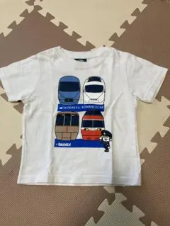 【激レア】小田急ロマンスカー×ラウンドリー コラボ tシャツ 110
