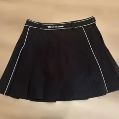 WAAC レディース ゴルフスカート ブラック - メルカリ