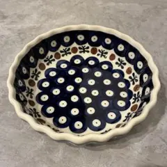 ★新品★ ポーリッシュポタリー 15cm スフレ皿 グラタン皿 Wiza 人気柄のサムネイル