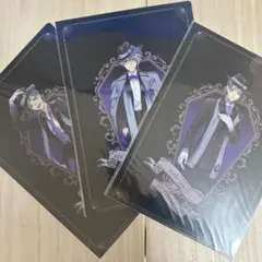 ツイステ　オクタヴィネル　クリアファイル　3枚セット