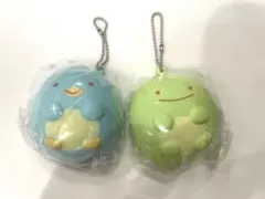 すみっコぐらし　ふわもち！すみっコパン　ペンギン(本物) とかげ(本物)