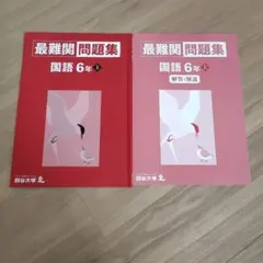 最難関問題集 国語 6年 上 予習シリーズ　四谷大塚　早稲アカ