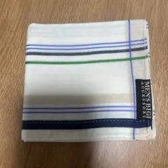MEN'S BIGI ACCESSORY チェック柄 ハンカチ
