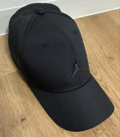 JORDAN ジョーダン メタルロゴ キャップ L/XLサイズ 黒