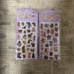 1日２回発送☆匿名配送☆２枚セットイタリアンブレインロット3D夜光 立体 シール