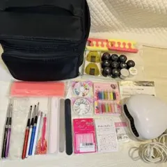 セルフネイルケアセット ジェルネイル　LEDライト付き