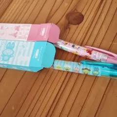 キャラクター柄ボールペン2本セット