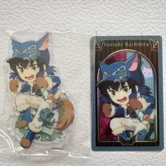 鬼滅の刃　ハロウィン　嘴平伊之助　アクスタ　メタリックカード