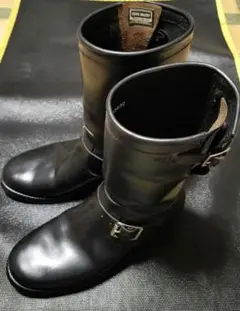 Justin Boots 3700 ウエスタンブーツ 本革 ブラック - メルカリ