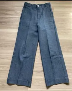 ワイドパンツ 冬