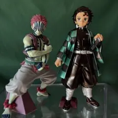 鬼滅の刃 猗窩座 竈門炭治郎Grandistaフィギュア 2体セット‼️