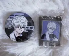 ブルーロック 極楽湯 コラボ 凪誠士郎 缶バッジ キーホルダー