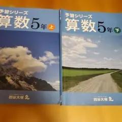 四谷大塚 予習シリーズ 算数 5年下 - メルカリ