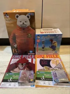 ワンピース 一番くじ ベポ ロー アンド コラソン B賞 ラストワン賞