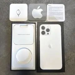 美品 iPhone 13 Pro Max 空箱 液晶保護カバー ピン　純正品