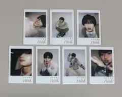 なにわ男子 6thシングル I Wish 通常盤 特典 チェキ風クリアソロカード