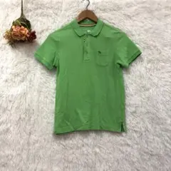 ★アーノルドパーマー★ポロシャツ 襟付き 【L】グリーン ワンポイント