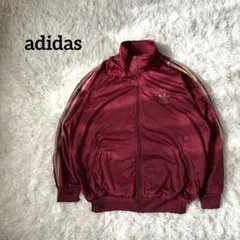 adidas トラックジャケット エンジ トレフォイルロゴ 万国旗タグ 00s