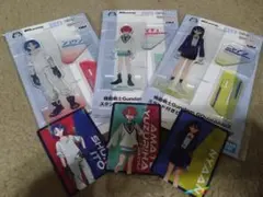 機動戦士ガンダムジークアクス スタンド付きビッグアクリルフィギュア３点セット