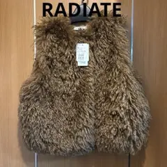 ヤマダヤ　ラディエイト radiate プードルファーボリュームベスト　ジレ