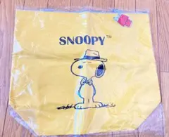 ビッグトートバッグ 　SNOOPY　ブラウン