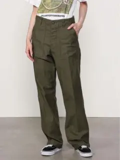 orSlow ベイカーパンツ XS カーキ オリーブ ボタンフライ 日本製 orSlow ベイカーパンツ XS カーキ オリーブ ボタンフライ 日本製