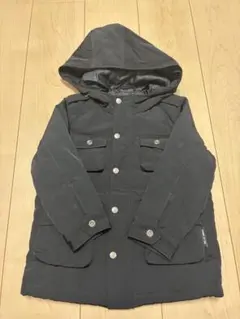 コムサイズム　中綿ジャケットブラック　100サイズ