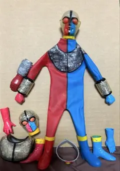 昭和レトロ　ソフビ　ウルトラマンの頭のみ　変身サイボーグ？　２つセット 昭和レトロ ソフビ ウルトラマンの頭のみ 変身サイボーグ？ 2つ