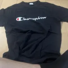 Champion 半袖Tシャツ ブラック LARGE
