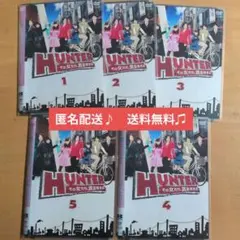 HUNTER その女たち、賞金稼ぎ DVD 全5巻セット【レンタル落ち】