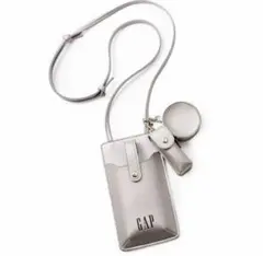 GAP スマホショルダーバッグ シルバー 3点セットし素敵なあの人付録