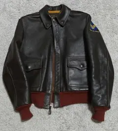 最終値下げ！BuzzRickson's 赤リブ A-2ジャケット サイズ34