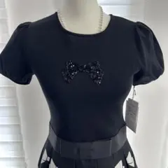 リボンワンピース新品未使用品です。早い者勝ち