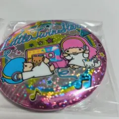 リトルツインスターズ　ビッグ　 缶バッジ