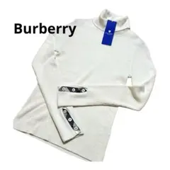 【新品タグ付き】ブルーレーベル　バーバリー　ノバチェック 長袖セーター 38