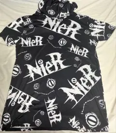 NieR 総柄 ビッグシルエットTシャツ